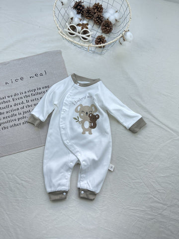 Animal Graphic Bodysuit コアラ クマ 長袖ロンパース【mh0012914】 Koala / 59cm yi nian ni 長袖ロンパース