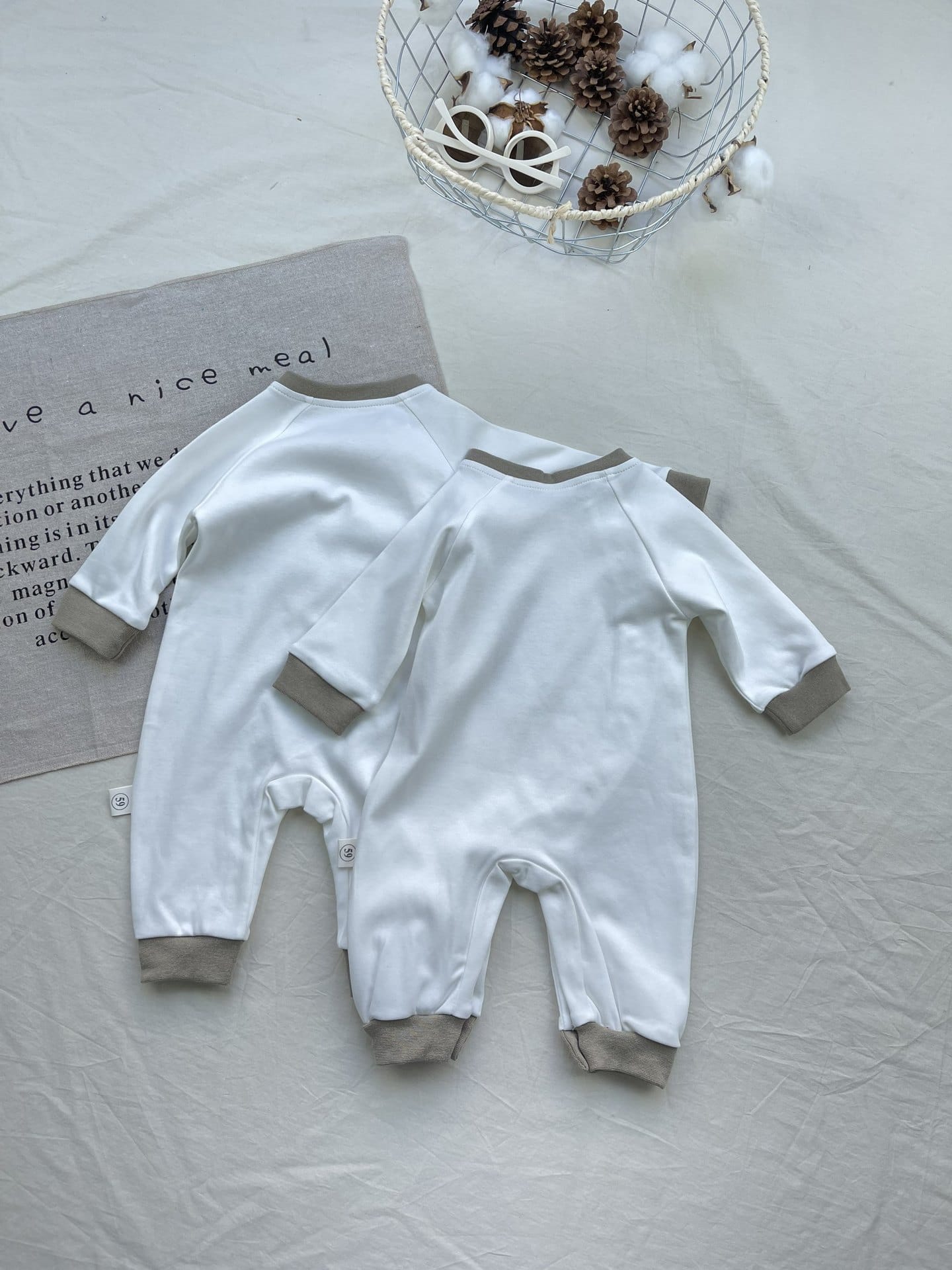 Animal Graphic Bodysuit コアラ クマ 長袖ロンパース【mh0012914】 yi nian ni 長袖ロンパース