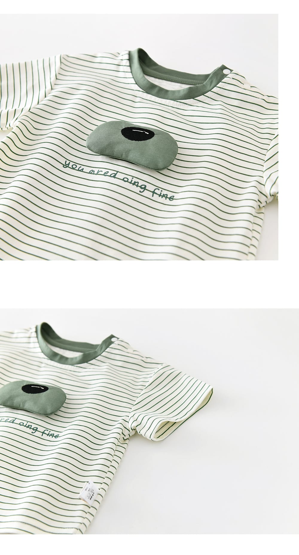 Animal Stripe Tee ボーダー ドッグノーズ 半袖Tシャツ【mh0012863】 ABNN 半袖Tシャツ
