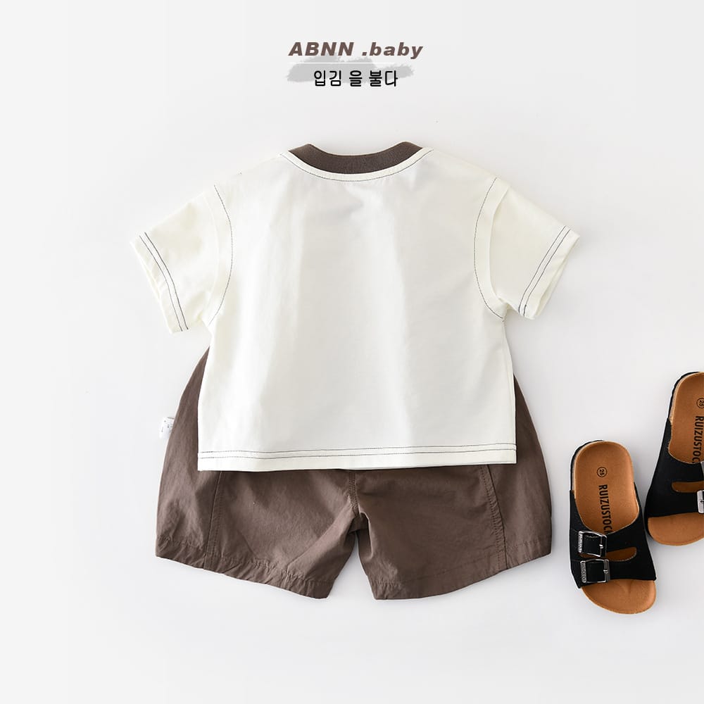 Applique Numbered Tee 13立体パッチ 半袖Tシャツ【mh0012847】 ABNN 半袖Tシャツ