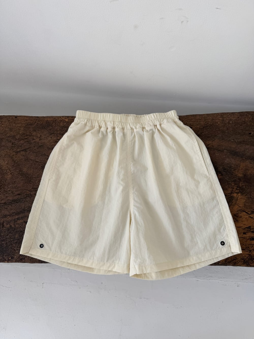 Athletic Casual Nylon Drawstring Shorts スポーツ ショートパンツ【mh0013518】 Beige / 100cm KUMAI.KIDS ハーフパンツ・ショートパンツ