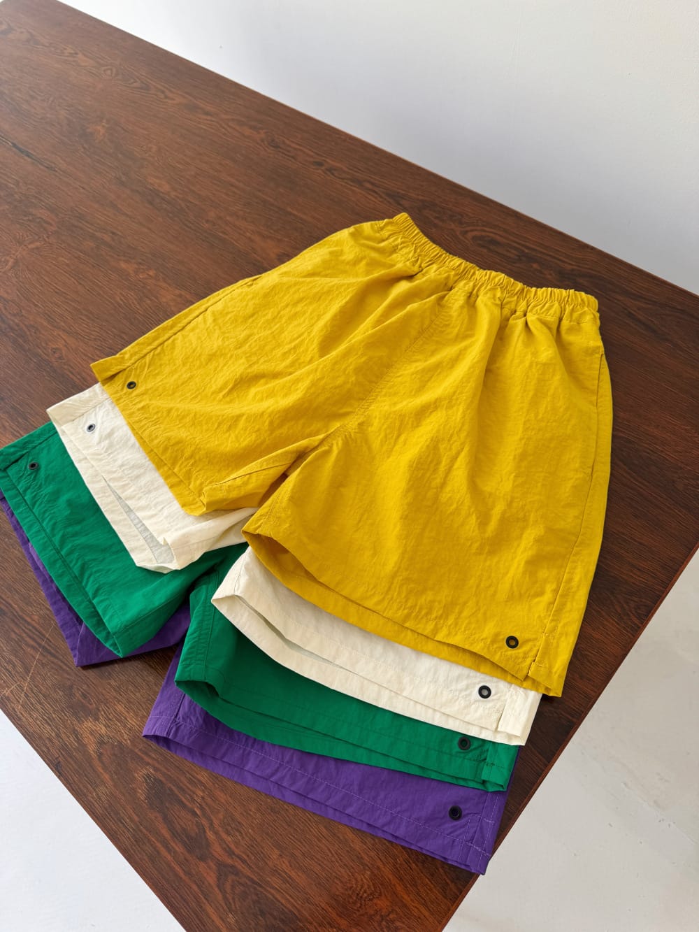 Athletic Casual Nylon Drawstring Shorts スポーツ ショートパンツ【mh0013518】 KUMAI.KIDS ハーフパンツ・ショートパンツ