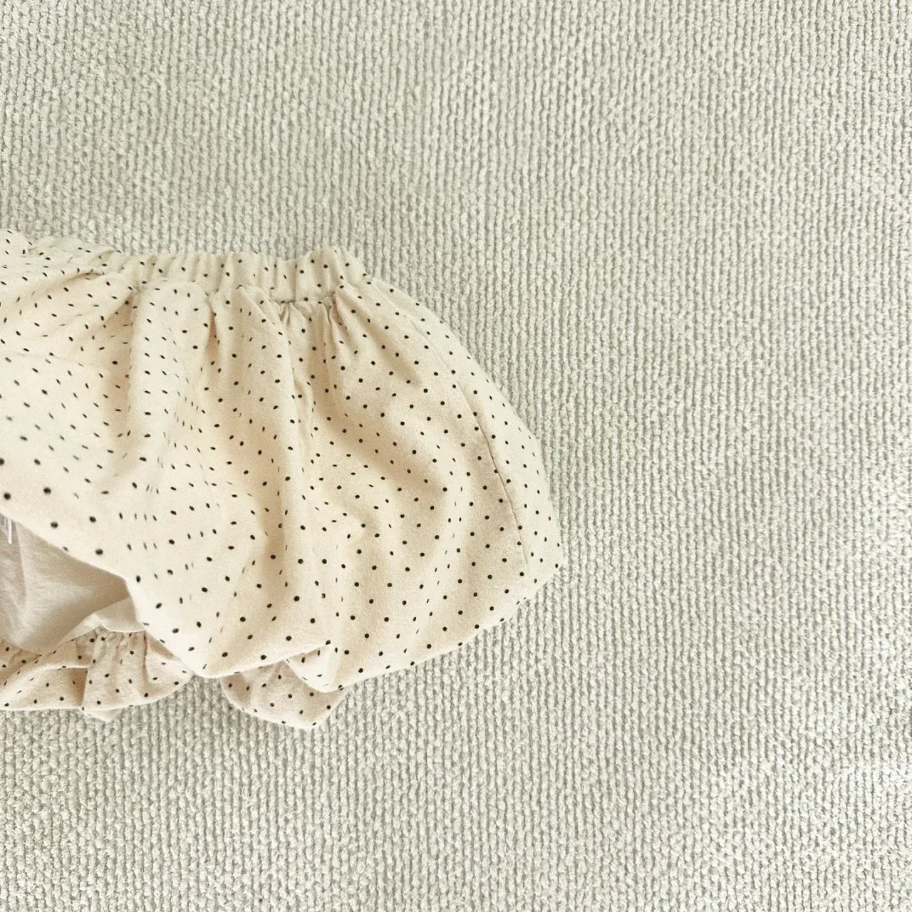 ノースリーブセットアップ ベビーセットアップ 2点セット パデッド前あきベスト+バルーンショートパンツ【mh0008510】