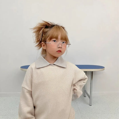 長袖セットアップ 長袖リブニットトップス＋ショートパンツセットアップ 2点セット【mh0011099】