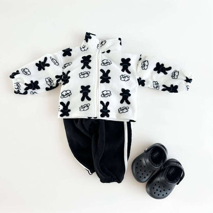 長袖セットアップ 長袖ハーフジップセットアップ 2点セット | サイドラインフリース | 裏起毛スポーツウェア【mh0011493】