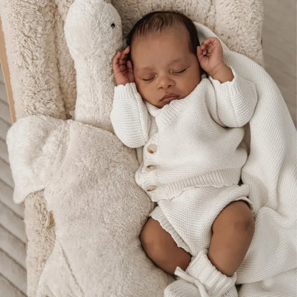 長袖セットアップ ニットトップス+かぼちゃパンツ+ボンネットセットアップ 3点セット【mh0011135】