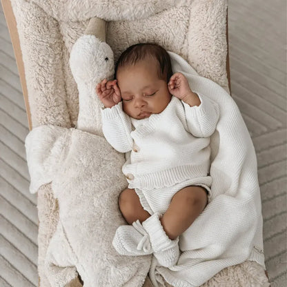 長袖セットアップ ニットトップス+かぼちゃパンツ+ボンネットセットアップ 3点セット【mh0011135】