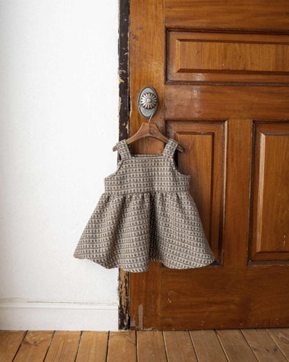 ノースリーブワンピース キャミワンピース | ツイードチェック柄 | Aラインジャンパースカート【mh0011495】