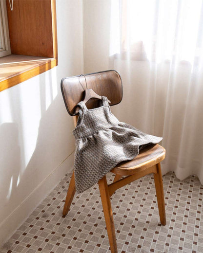 ノースリーブワンピース キャミワンピース | ツイードチェック柄 | Aラインジャンパースカート【mh0011495】