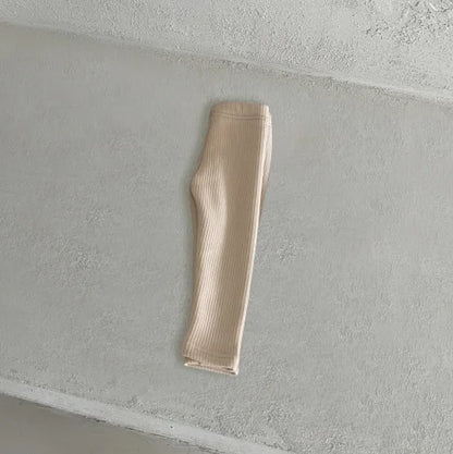 レギンスパンツ Apricot / 6M  66CM ベビーレギンス シンプル ベーシックパンツ レギンスパンツ 裏フリース ユニセックス 男の子 女の子 子供服【mh0003406】