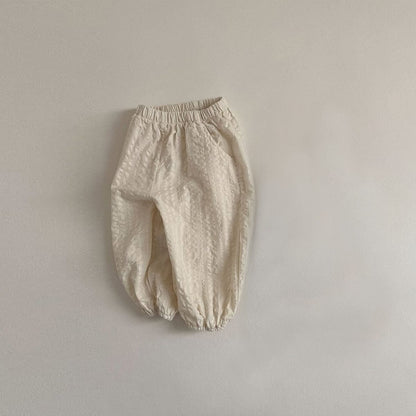 ロングパンツ・スウェットパンツ Apricot / 73cm シアサッカーデイリーパンツ イージーパンツ【mh0011105】