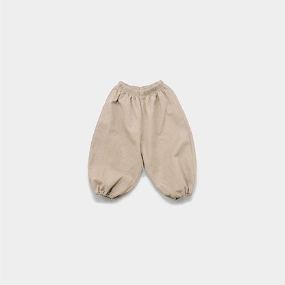 ロングパンツ・スウェットパンツ Apricot / 80cm シンプルベーシックコットンハーレムパンツ【mh0010611】