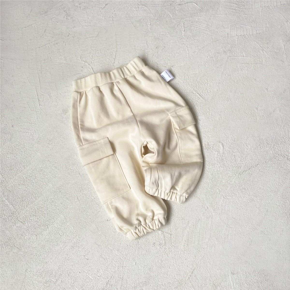 ロングパンツ・スウェットパンツ Beige / 73cm ベビーパンツ シンプルスウェットカーゴパンツ【mh0009036】