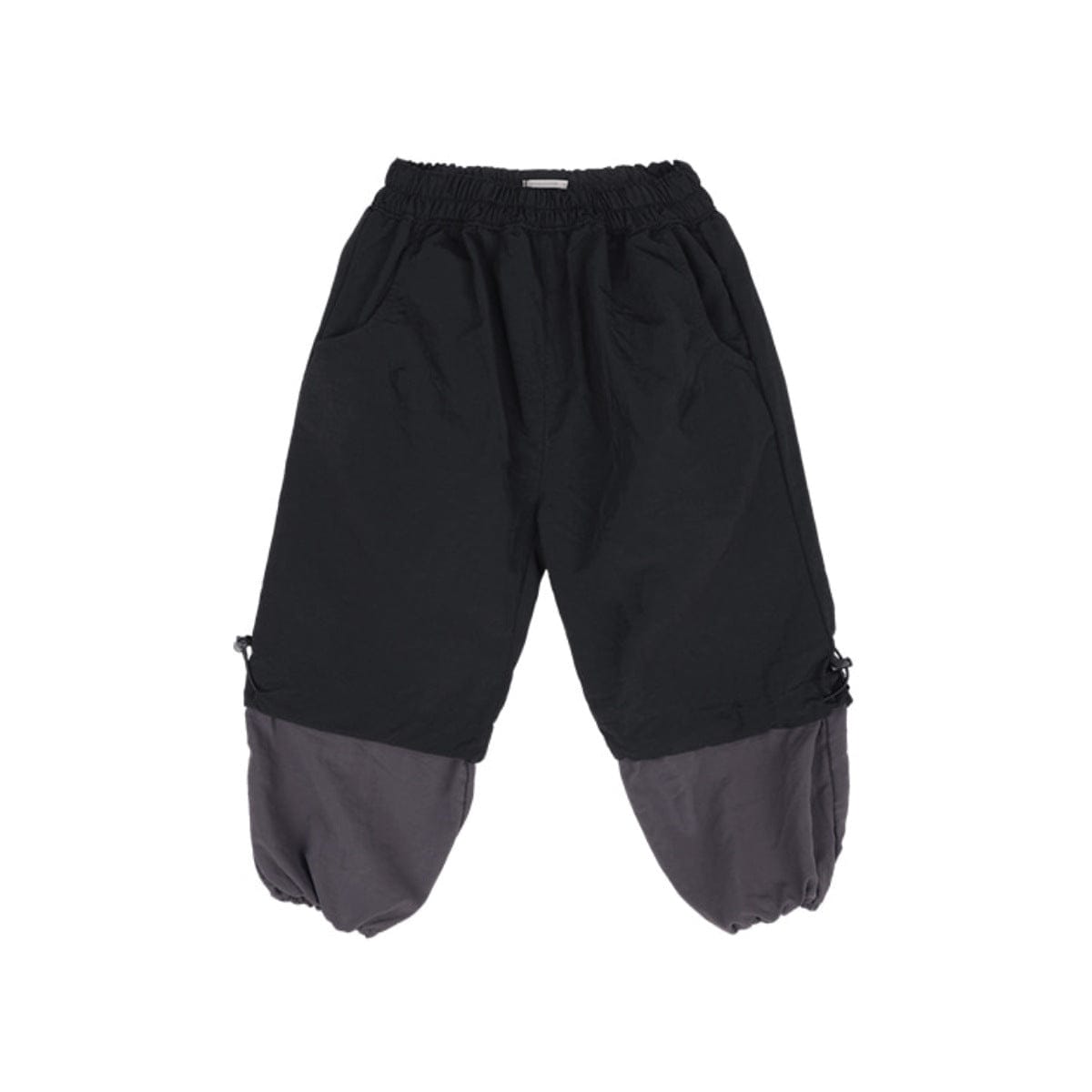 ロングパンツ・スウェットパンツ Black / 90cm バイカラードロストカーゴパンツ【mh0011129】