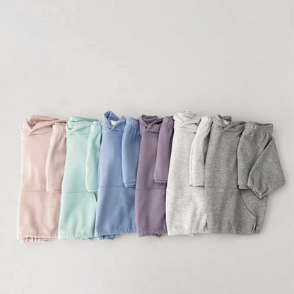 長袖セットアップ Cotton Hooded Sweatshirt Shorts Set コットン フーディー セットアップ【mh0011943】