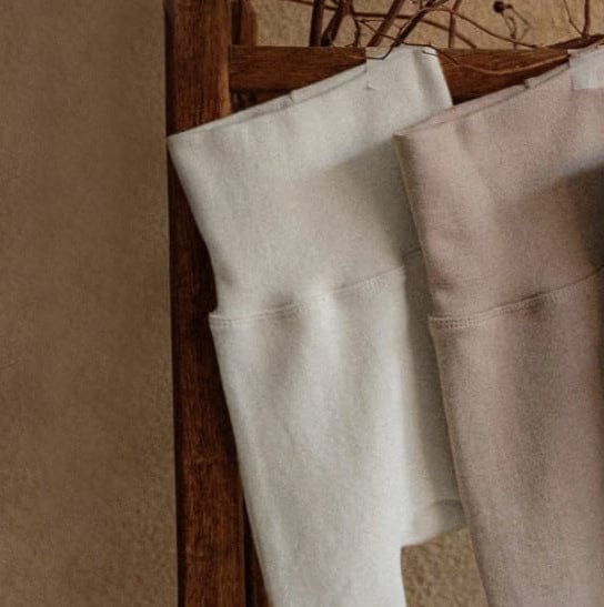 レギンスパンツ Creamy White / 66cm ぽってりシルエットハイウェストレギンスパンツ【mh0011136】