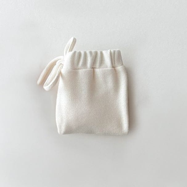 ロングパンツ・スウェットパンツ Creamy White / 73cm ベビーパンツ シンプルベーシックワイドルーズイージーパンツ【mh0009034】