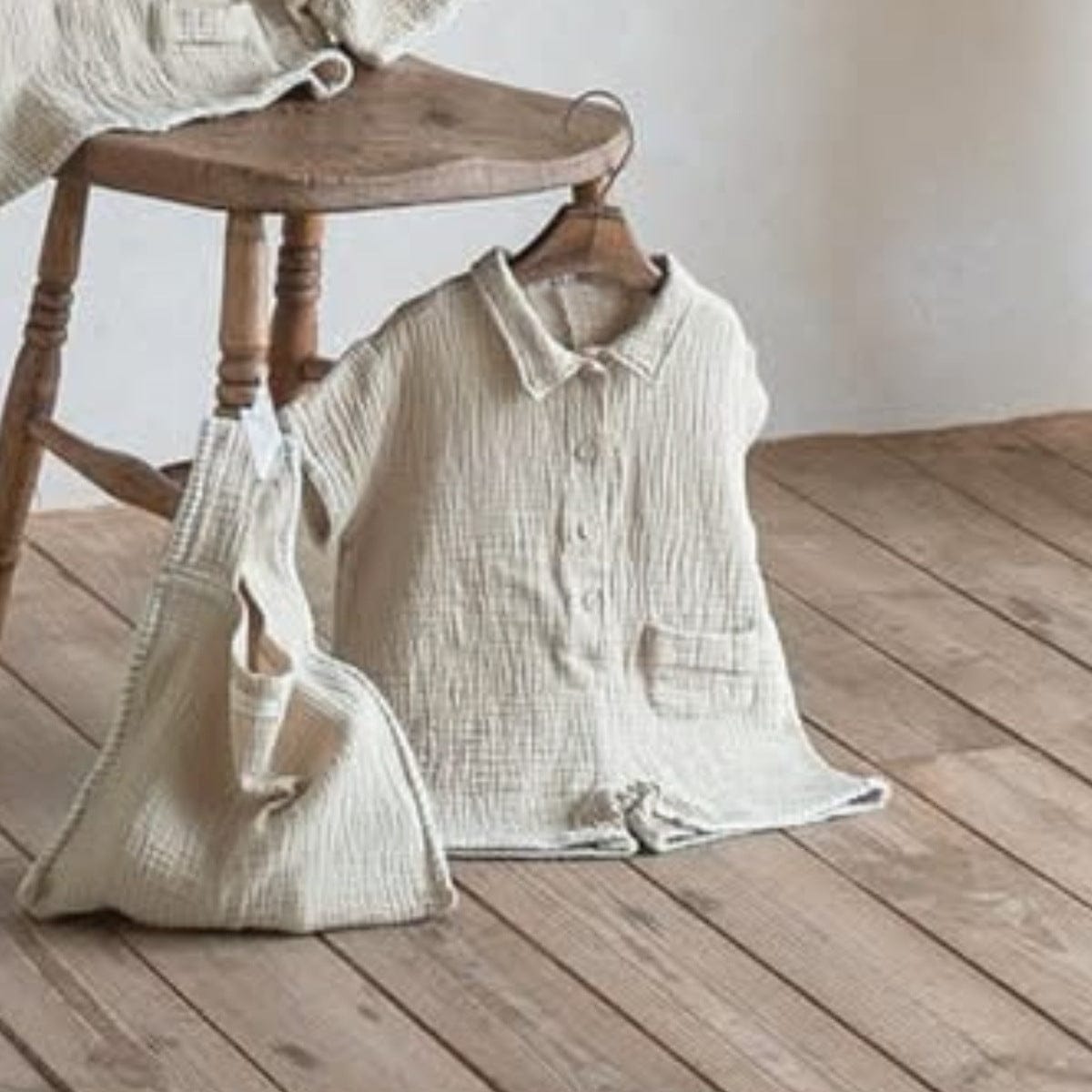 半袖ロンパース Dark apricot / 66cm シンプルコットン半袖シャツショートジャンプスーツ【mh0009985】