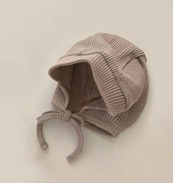 ベビー用帽子 gray khaki hat / One Size ベビー帽子 ヘアバンド ヘッドバンド リボン ボンネット【mh0004755】