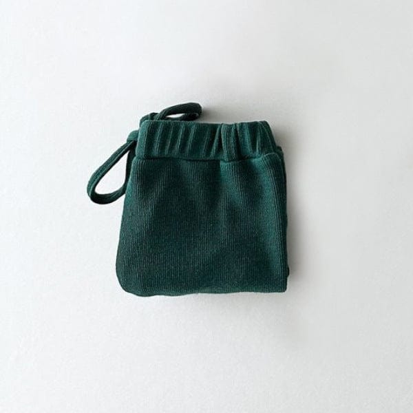 ロングパンツ・スウェットパンツ Green / 73cm ベビーパンツ シンプルベーシックワイドルーズイージーパンツ【mh0009034】