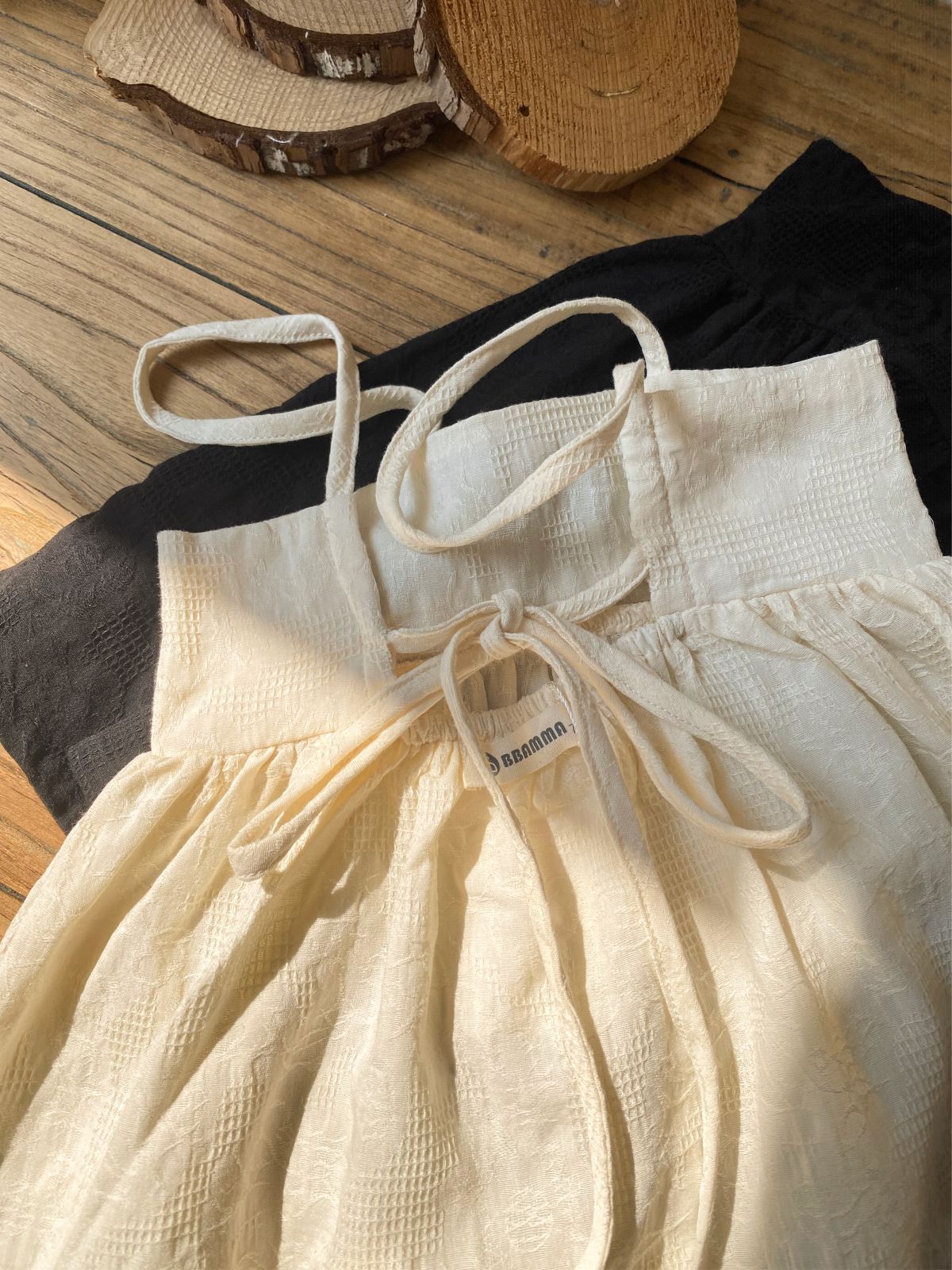 ノースリーブワンピース Jacquard Camisole Simple Dress ジャガード キャミソール ワンピース【mh0004722】