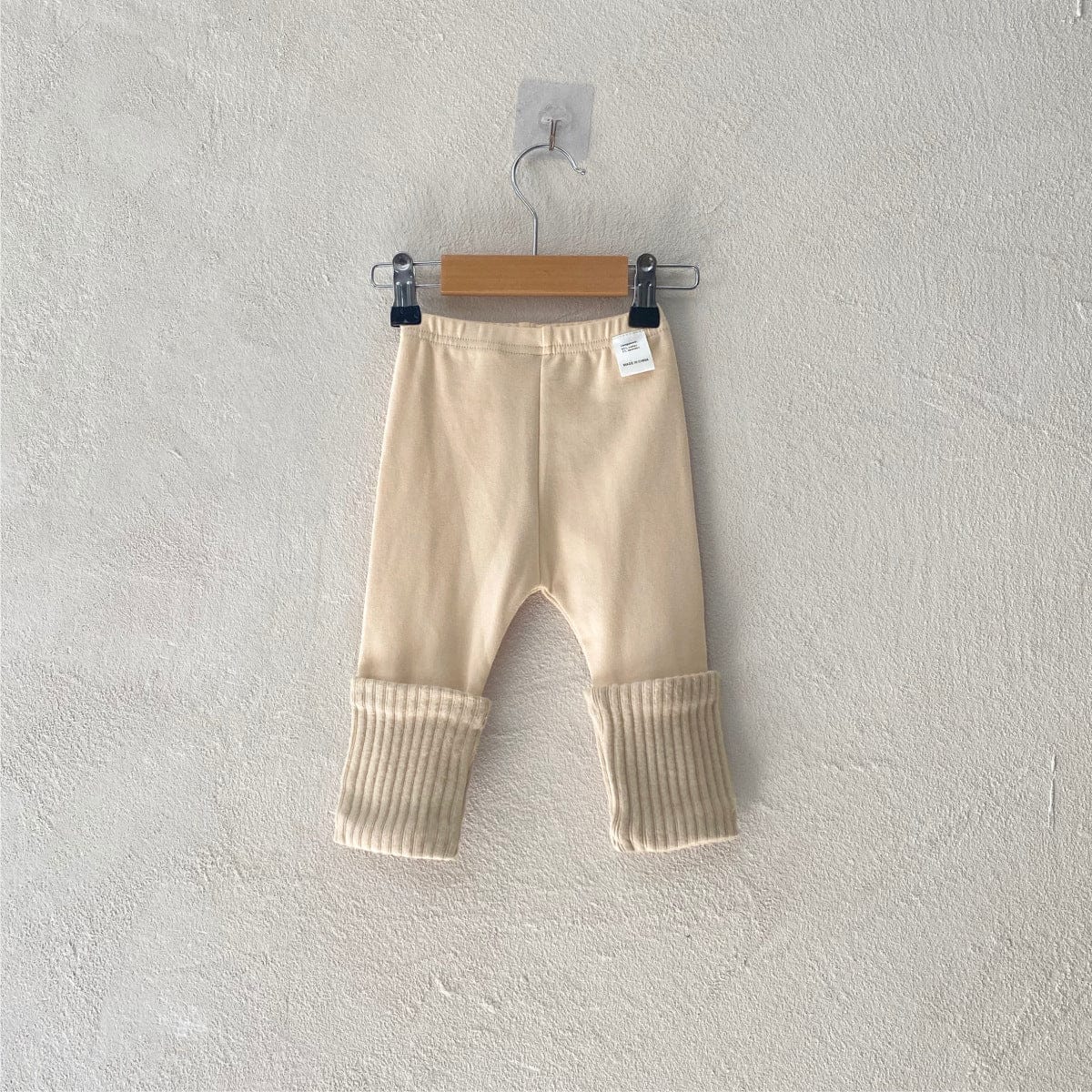 レギンスパンツ Light Apricot / 9M  73CM ベビーパンツ レッグウォーマードッキングレギンスパンツ【mh0008737】