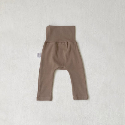 レギンスパンツ Light Brown / 66cm ぽってりシルエットハイウェストレギンスパンツ【mh0011136】