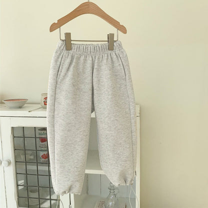 ロングパンツ・スウェットパンツ Light Gray / 90cm ルーズシルエットスウェットジョガーパンツ【mh0011111】