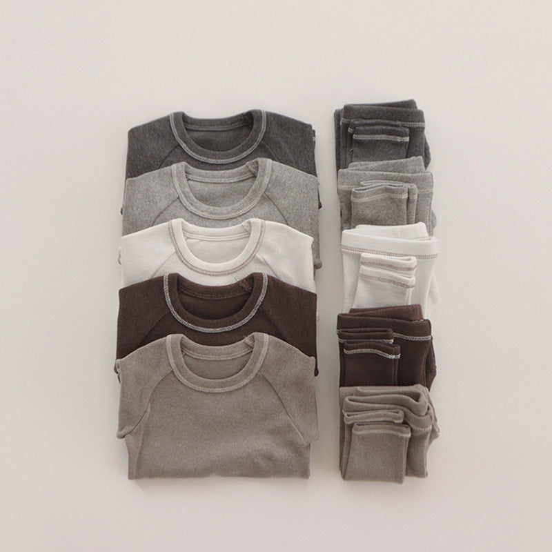 長袖セットアップ Long Sleeve Tee + Pants Bunny Ear Hat 長袖Tシャツ + ハイウエストパンツ うさ耳帽子【mh0012246】