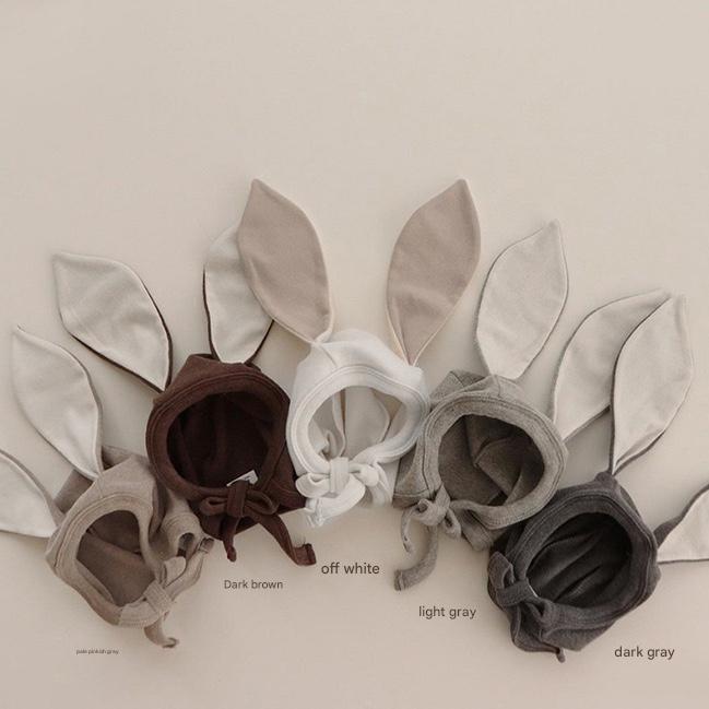 長袖セットアップ Long Sleeve Tee + Pants Bunny Ear Hat 長袖Tシャツ + ハイウエストパンツ うさ耳帽子【mh0012246】