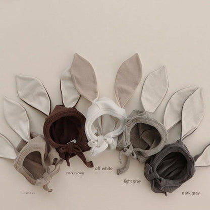 長袖セットアップ Long Sleeve Tee + Pants Bunny Ear Hat 長袖Tシャツ + ハイウエストパンツ うさ耳帽子【mh0012246】