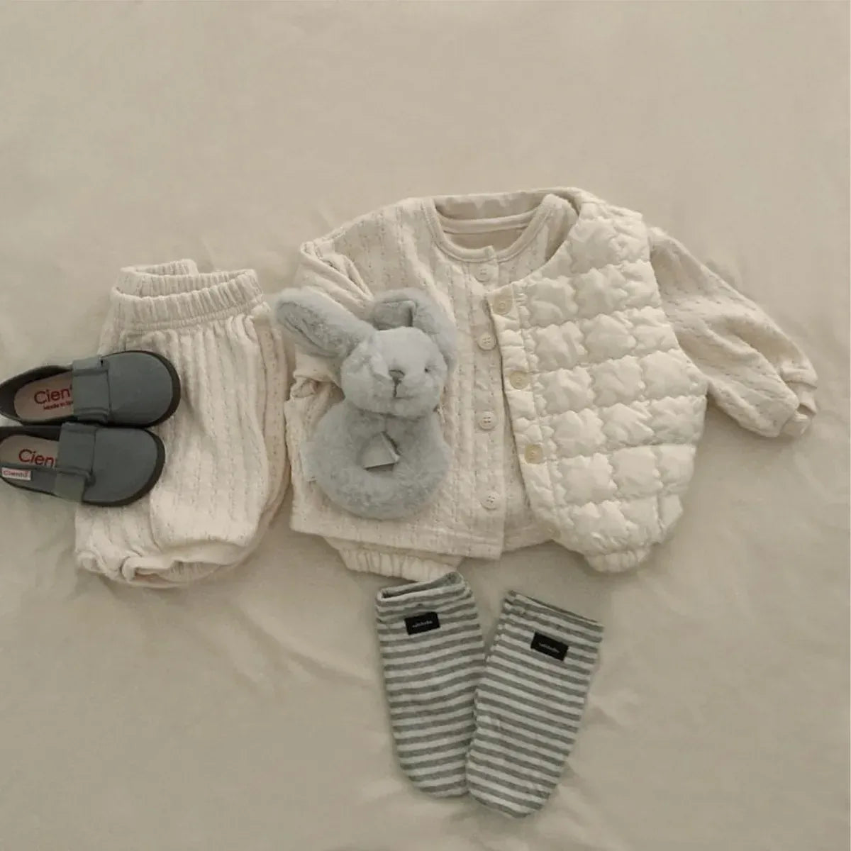 ベスト ベビーベスト キルティング前あきベスト【mh-0008311】