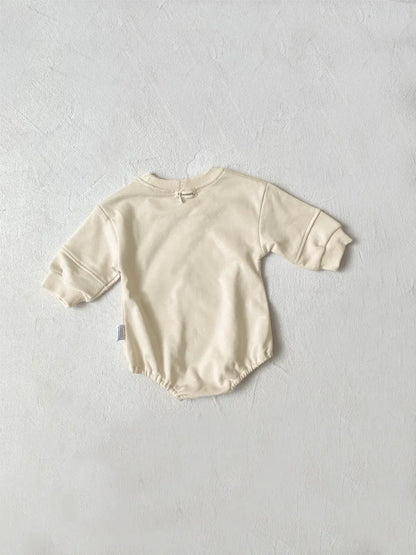 長袖ロンパース ベビーロンパース 恐竜ダイナソープリント長袖ボディスーツ【mh-0008544】