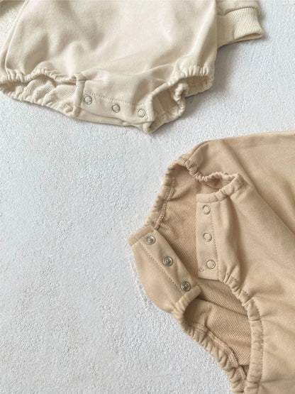 長袖ロンパース ベビーロンパース 恐竜ダイナソープリント長袖ボディスーツ【mh-0008544】