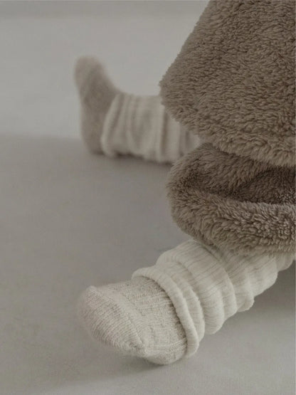 レギンスパンツ ベビーパンツ リブレッグウォーマードッキングレギンスパンツ【mh0007643】