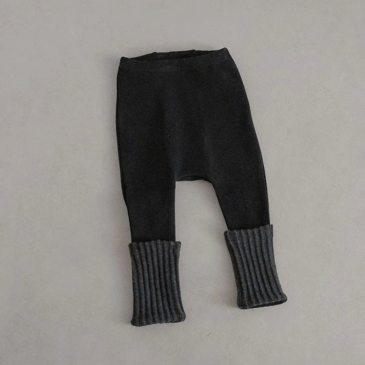レギンスパンツ ベビーパンツ リブレッグウォーマードッキングレギンスパンツ【mh0007643】
