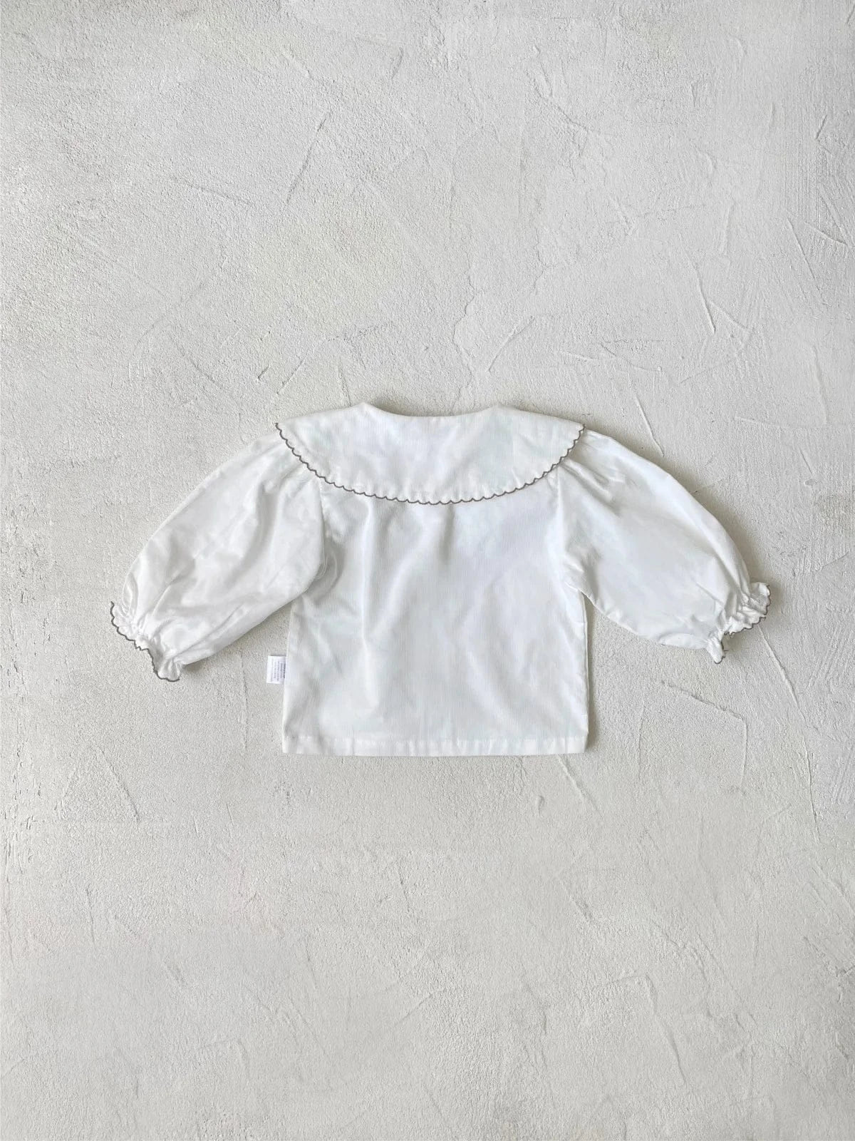 長袖シャツ・ブラウス ベビートップス フラワー刺繍長袖ブラウス【mh0008532】