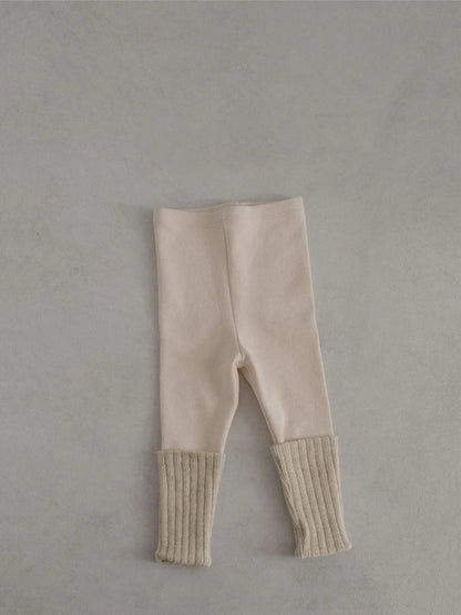 レギンスパンツ ベビーパンツ レッグウォーマードッキングレギンスパンツ【mh0008737】