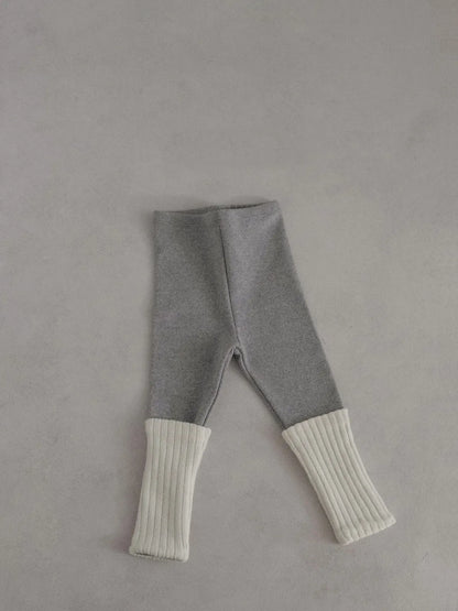 レギンスパンツ ベビーパンツ レッグウォーマードッキングレギンスパンツ【mh0008737】