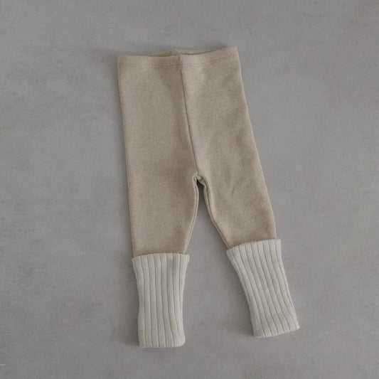 レギンスパンツ ベビーパンツ レッグウォーマードッキングレギンスパンツ【mh0008737】