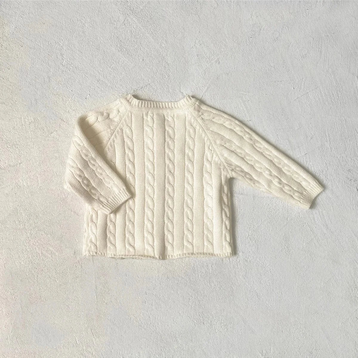 カーディガン・パーカー ベビーカーディガン アランニットケーブル編みカーディガンジャケット【mh0008739】