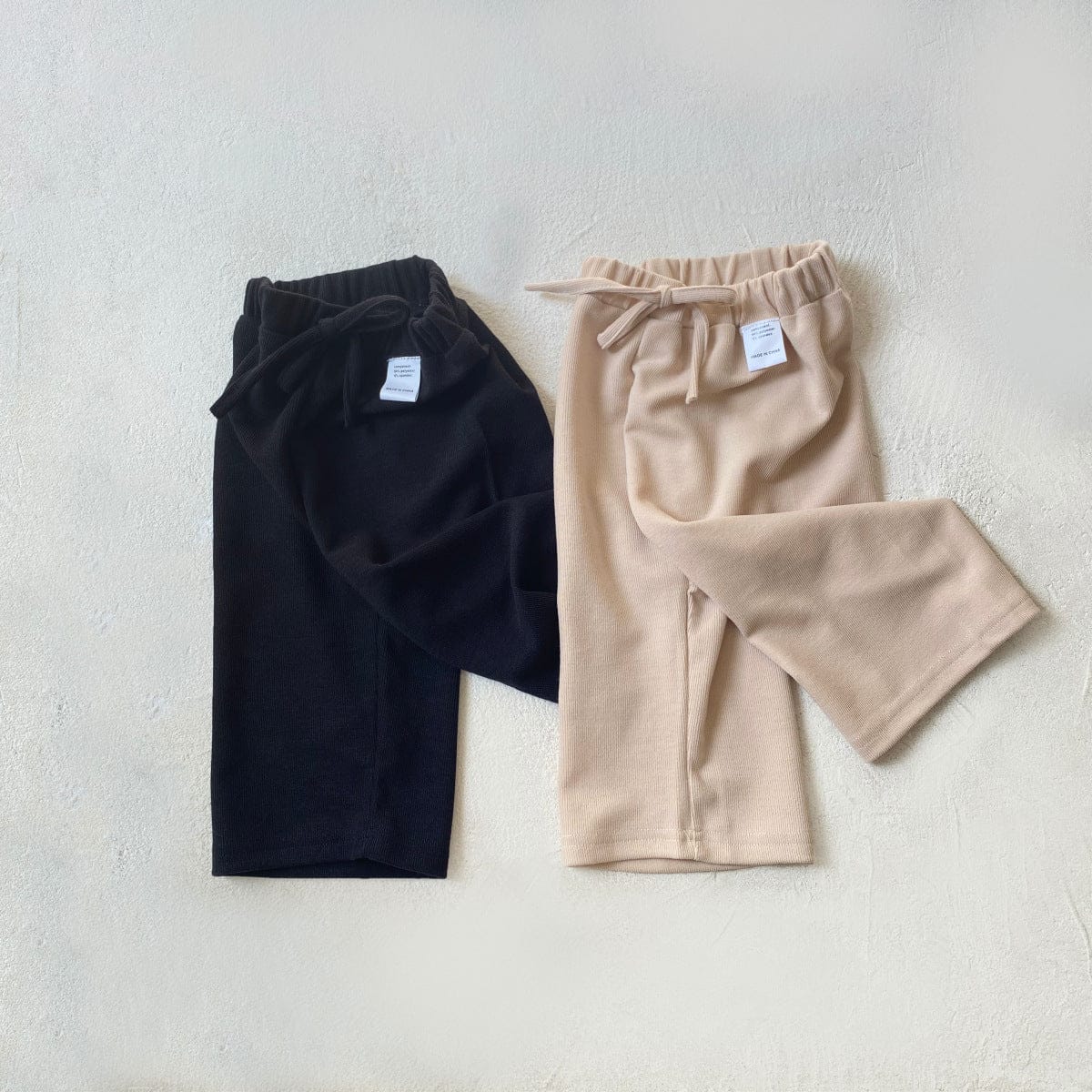 ロングパンツ・スウェットパンツ ベビーパンツ シンプルベーシックワイドルーズイージーパンツ【mh0009034】