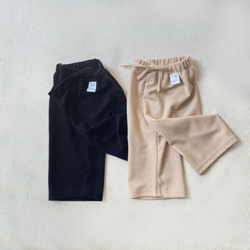ロングパンツ・スウェットパンツ ベビーパンツ シンプルベーシックワイドルーズイージーパンツ【mh0009034】