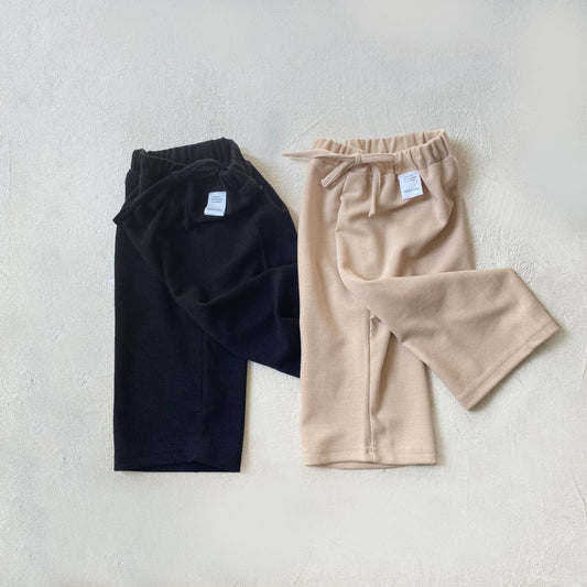 ロングパンツ・スウェットパンツ ベビーパンツ シンプルベーシックワイドルーズイージーパンツ【mh0009034】