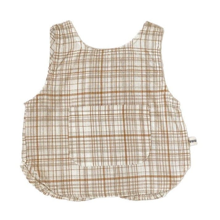 タンクトップ・キャミソール・ノースリーブトップス レトロチェックノースリーブベストトップス【mh0009666】