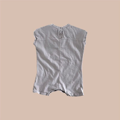 半袖ロンパース シンプルベーシックノースリーブロンパース【mh0009986】