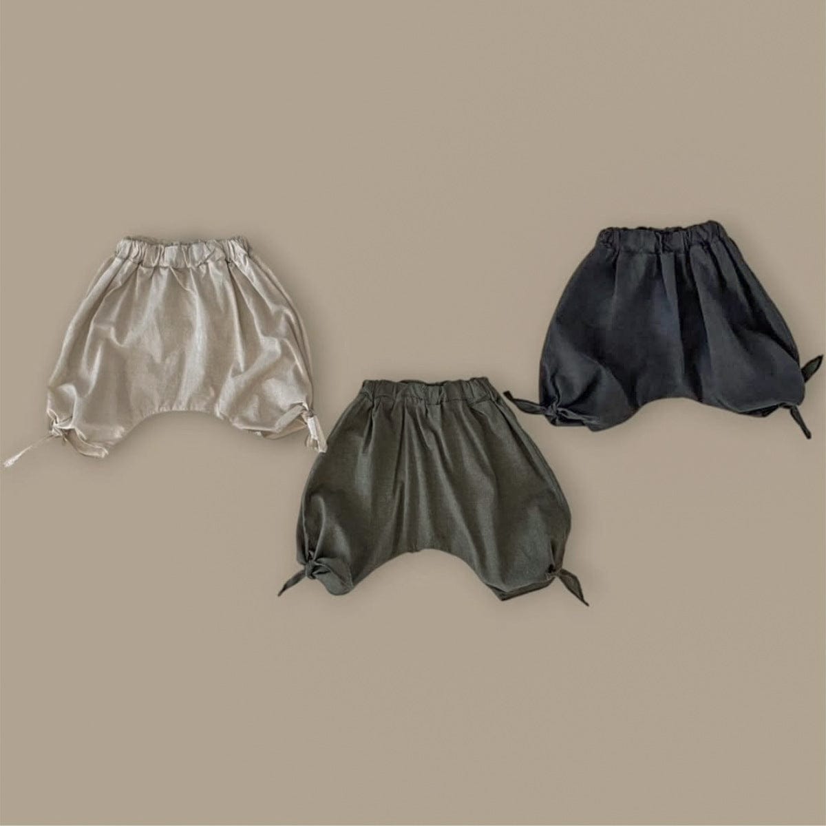 ハーフパンツ・ショートパンツ ドロストショートサルエルパンツ【mh0009988】