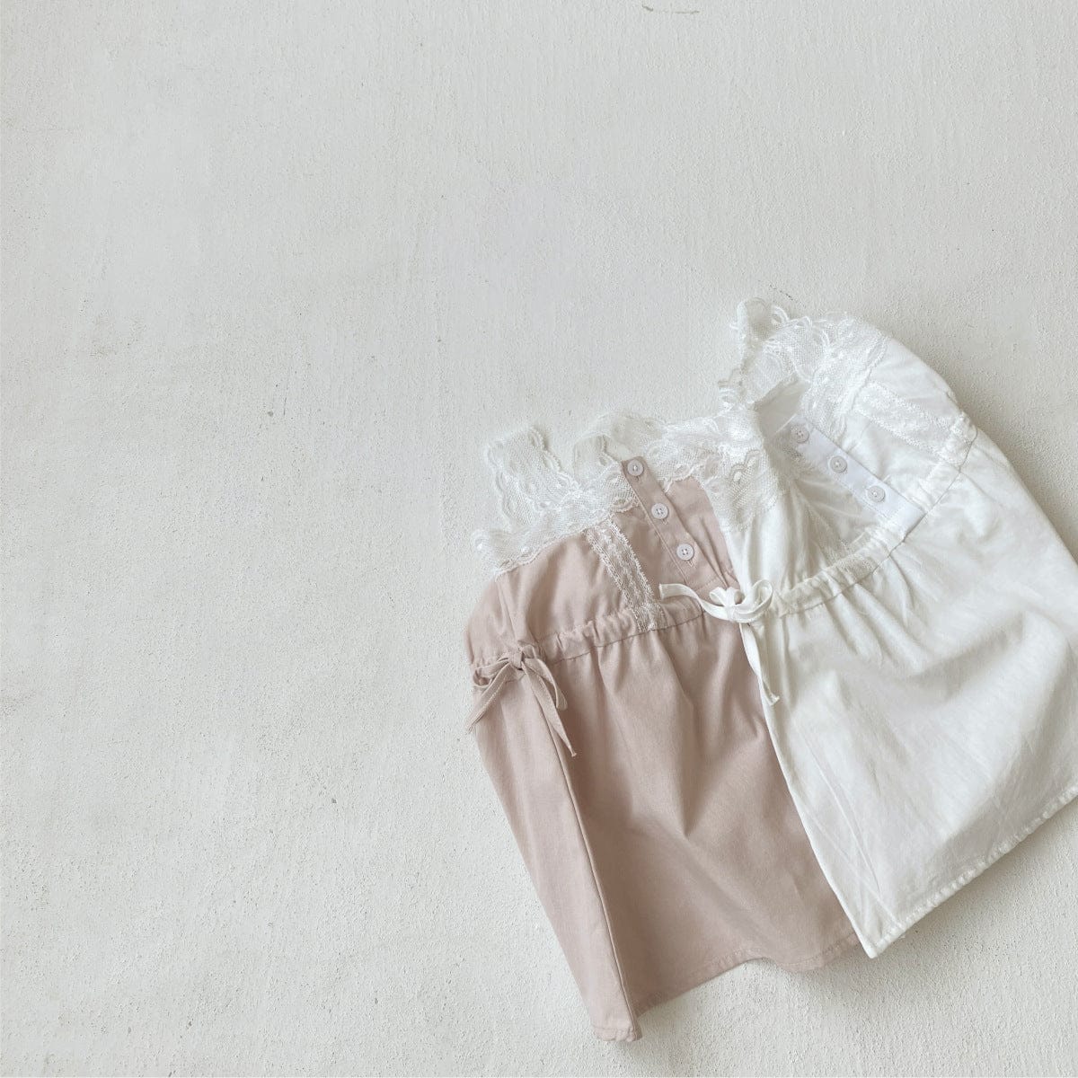 ノースリーブワンピース レースショルダードロストノースリーブワンピース【mh0009998】