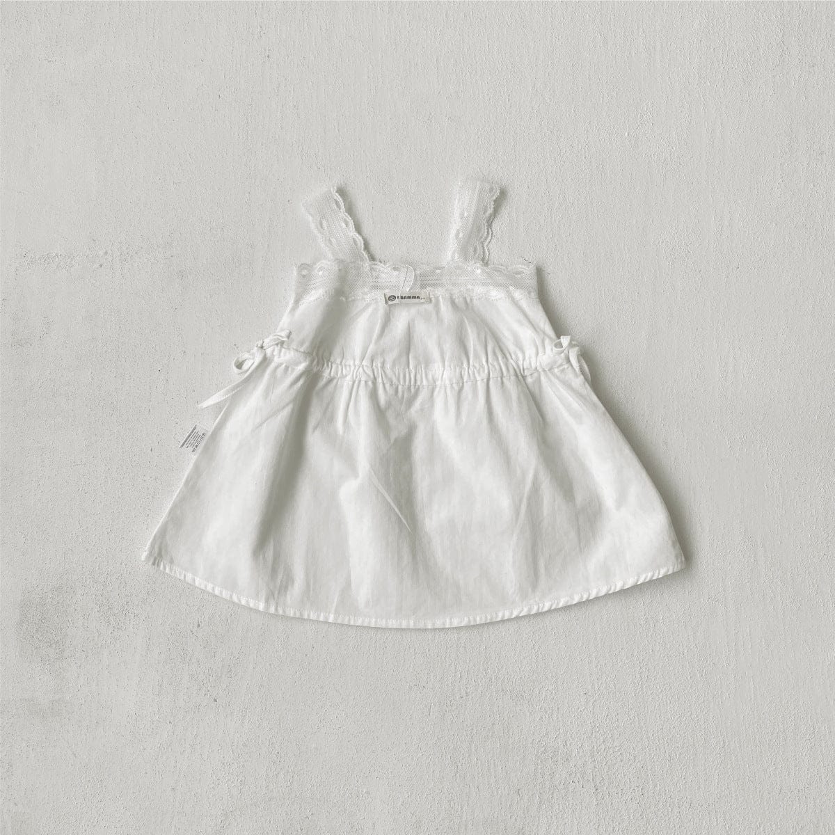 ノースリーブワンピース レースショルダードロストノースリーブワンピース【mh0009998】