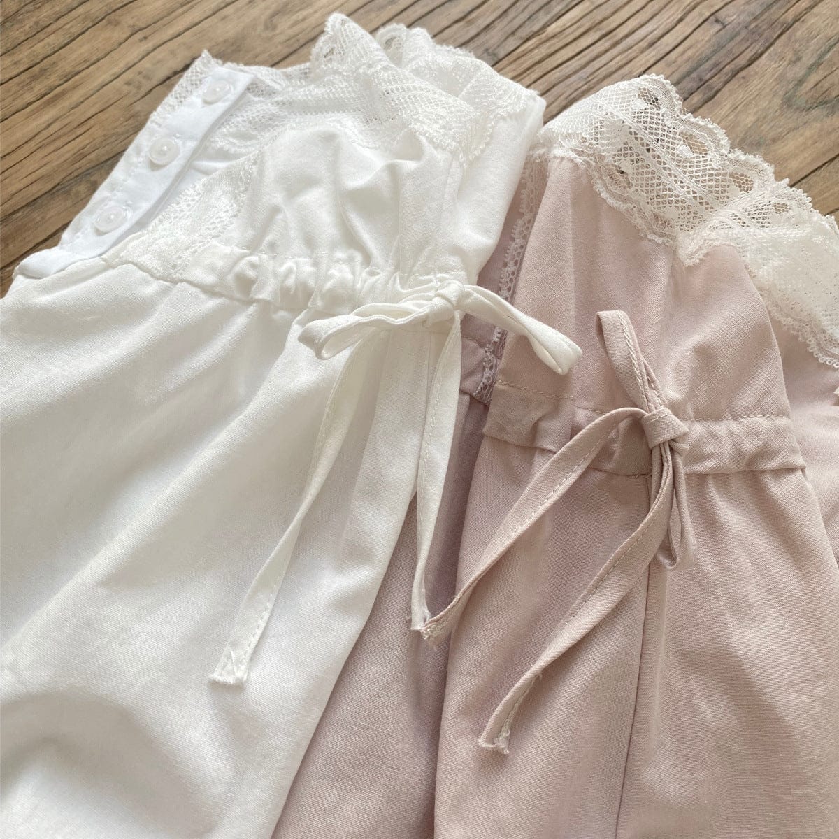 ノースリーブワンピース レースショルダードロストノースリーブワンピース【mh0009998】